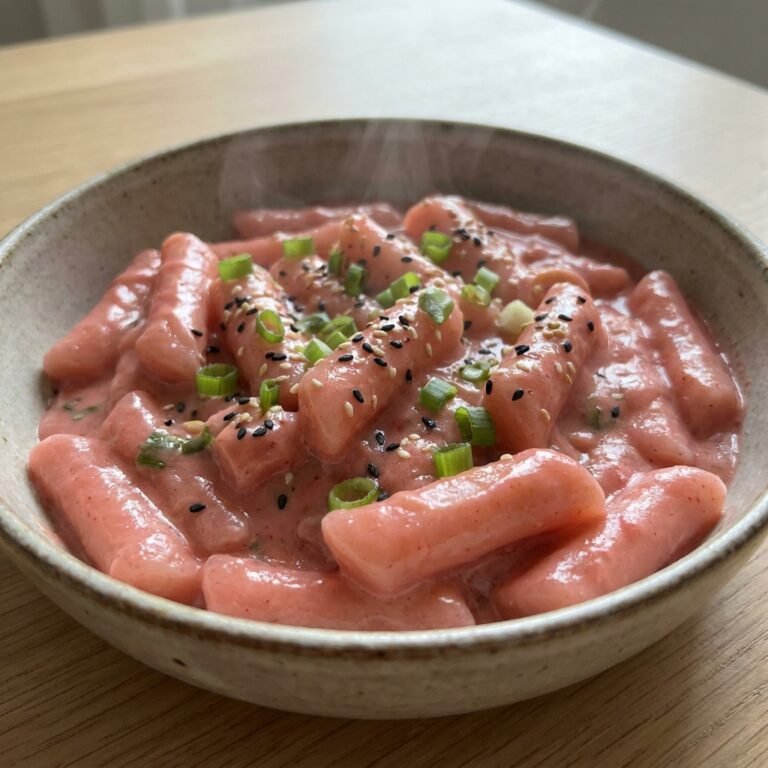 Rose Tteokbokki Recipe: Delicious Korean Pink Rice Cakes 2026 20 Rose tteokbokki recipe