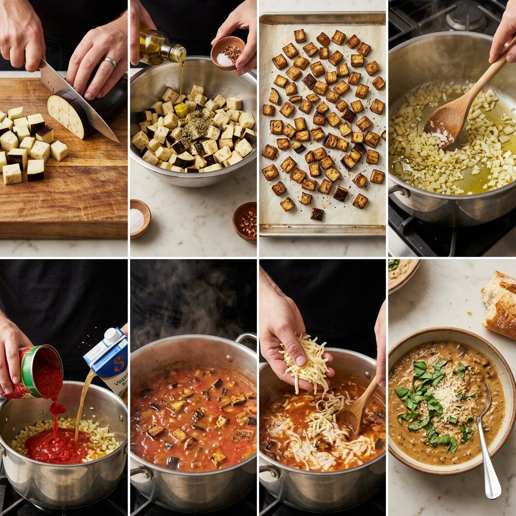 Eggplant Parmesan Soup Recipe: Creamy Italian Comfort in a Bowl 2026 14 Eggplant parmesan soup recipe