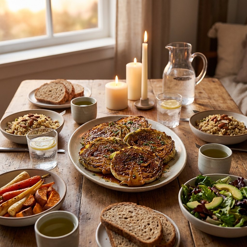 Miso Cabbage Steaks: A Simple Roasted Vegetable Recipe 2026 15 Miso cabbage steaks