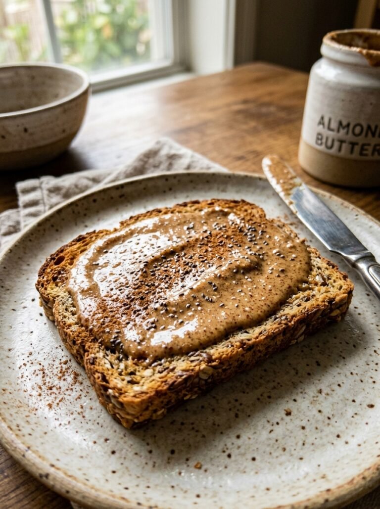 Almond butter breakfast 202604131432