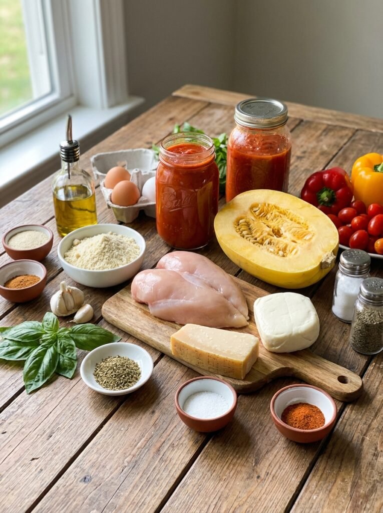 Chicken parmesan ingredients 202604122101