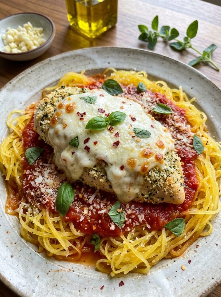 Chicken parmesan spaghetti 202604122101