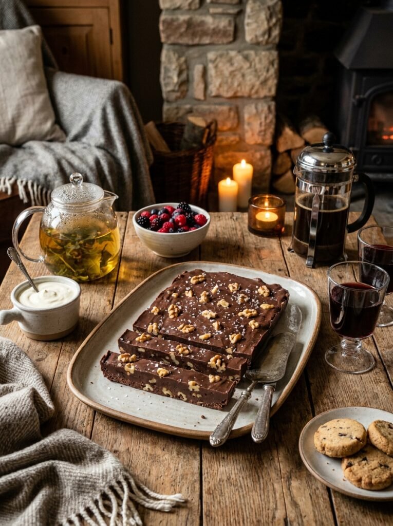 Chocolate fudge with 202604172337