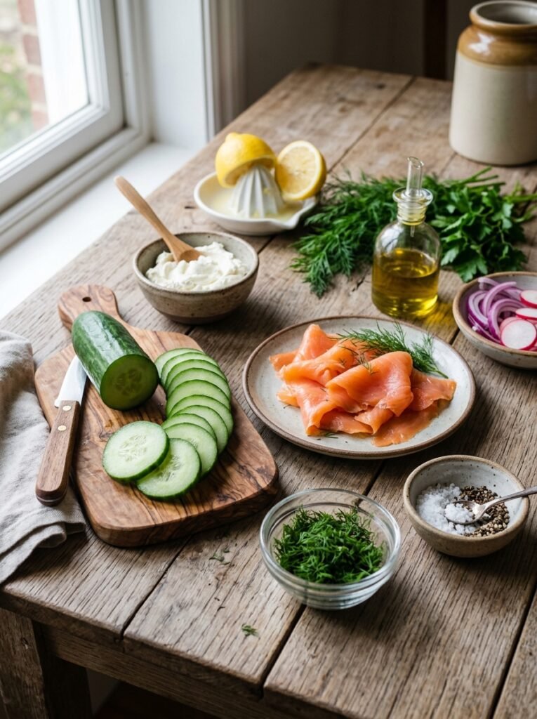 Cucumber smoked salmon 202604260052