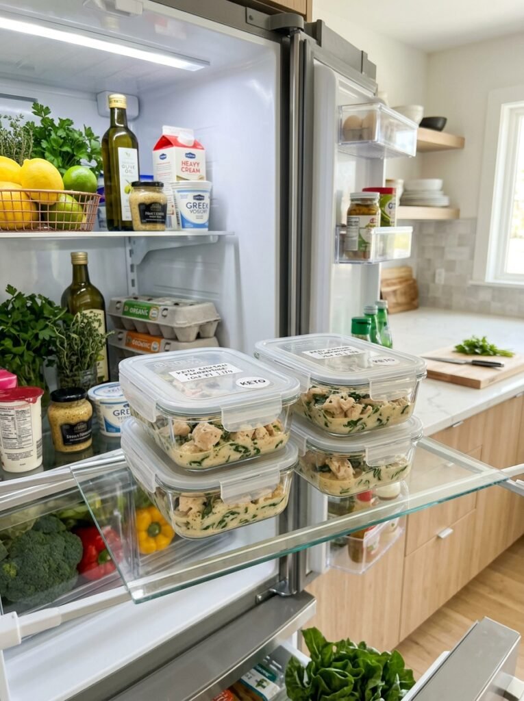 Keto Chicken Florentine with Spinach and Cream 16 Food storage Keto 202604281749