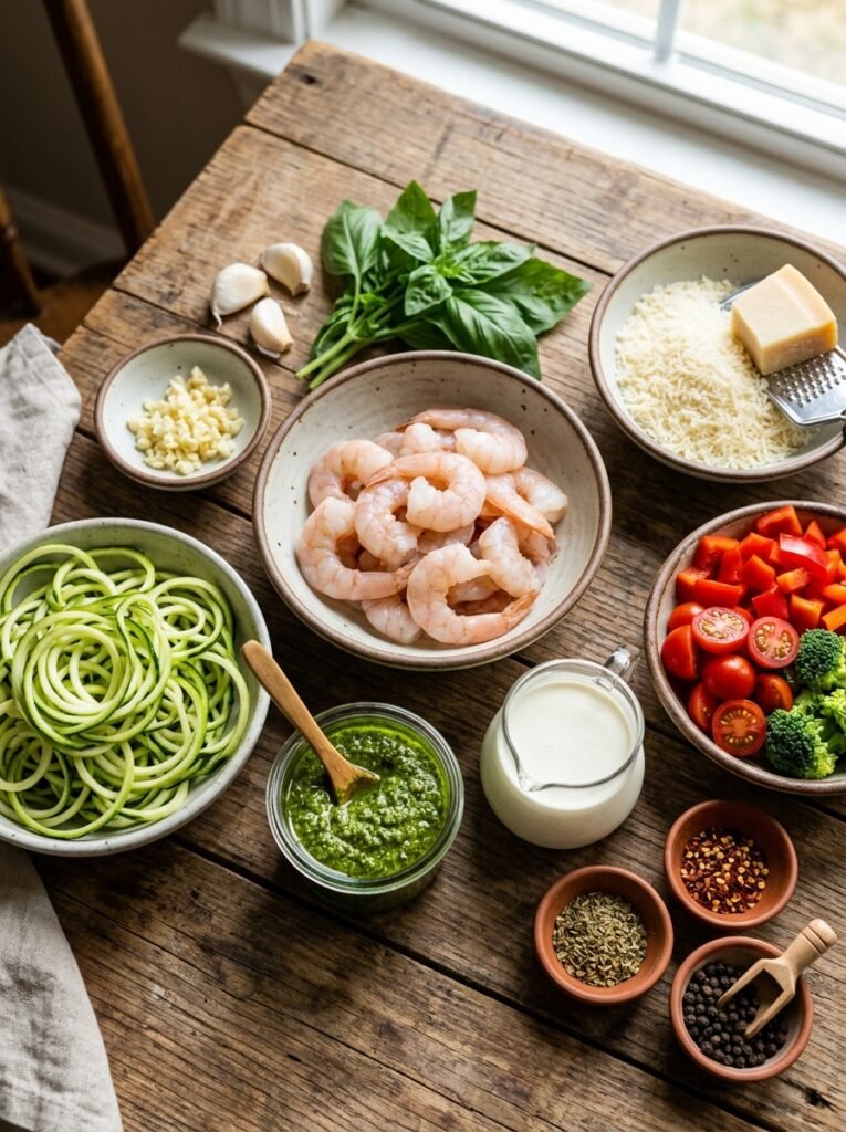 Ingredients for creamy 202604131451