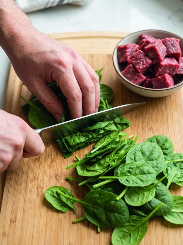 Keto Beef Spinach 202604122110