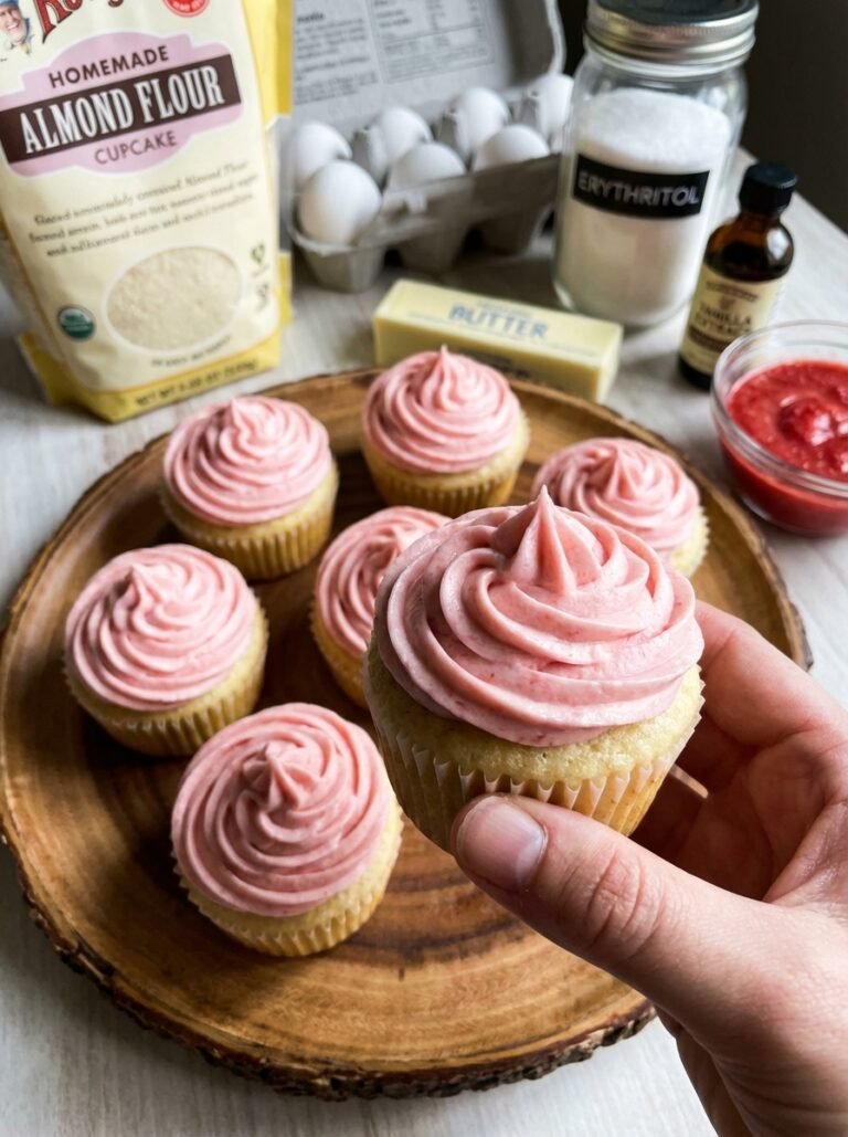 Keto Vanilla Cupcakes 202604111827