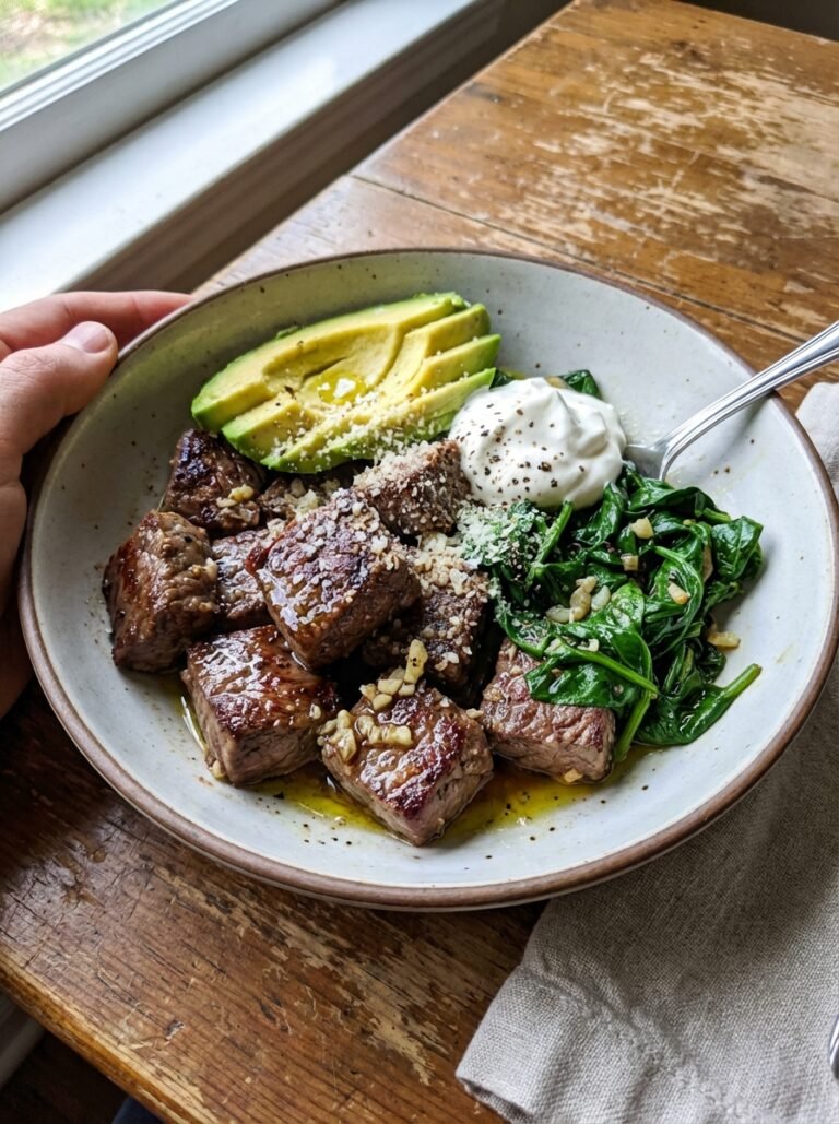 Keto beef spinach 202604122108