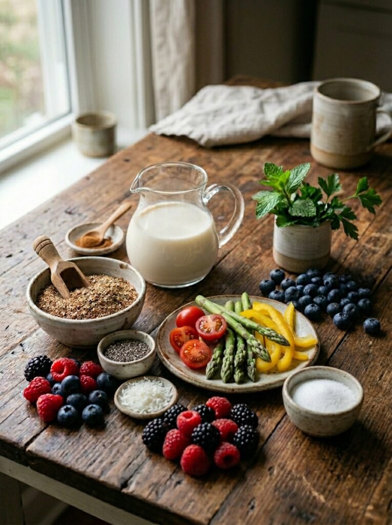 Keto breakfast ingredients 202604231819