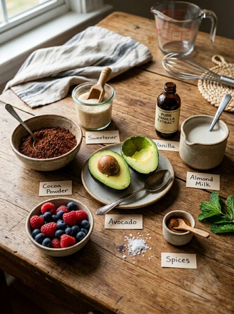 Keto chocolate avocado 202604221817