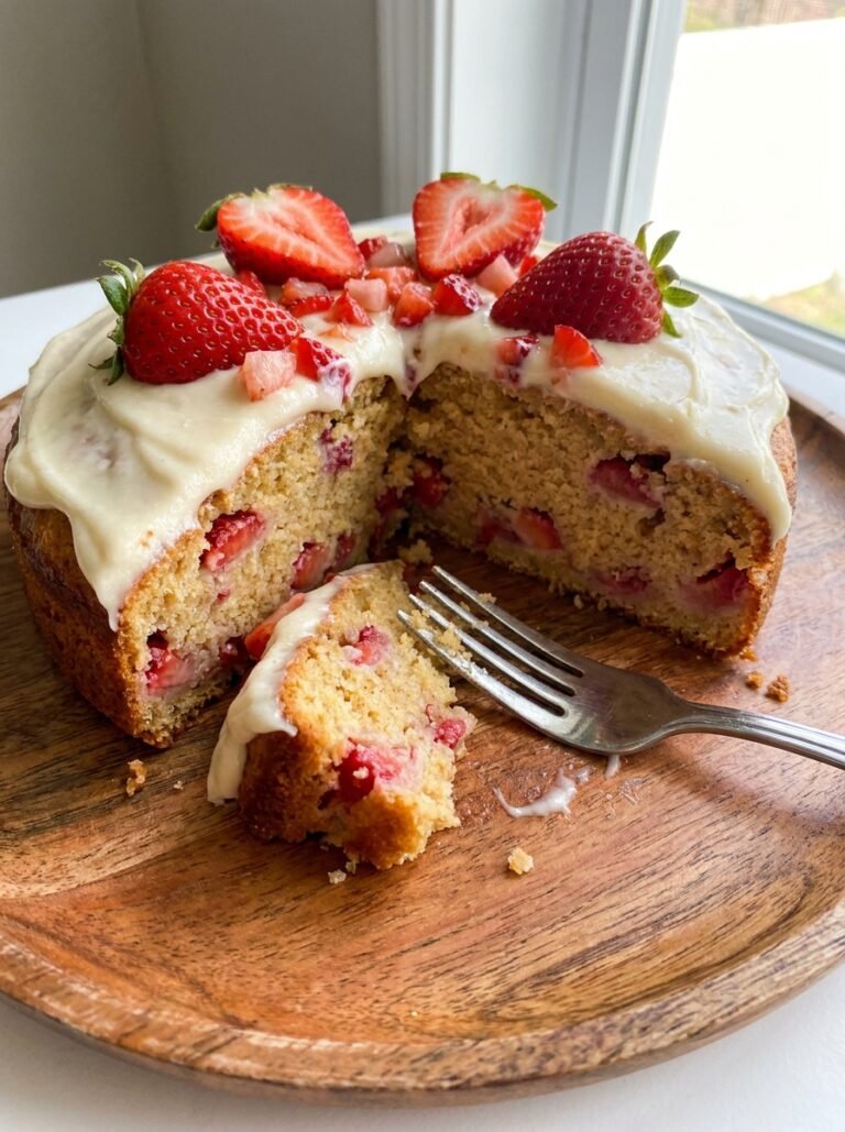 Keto strawberry cake 202604271439