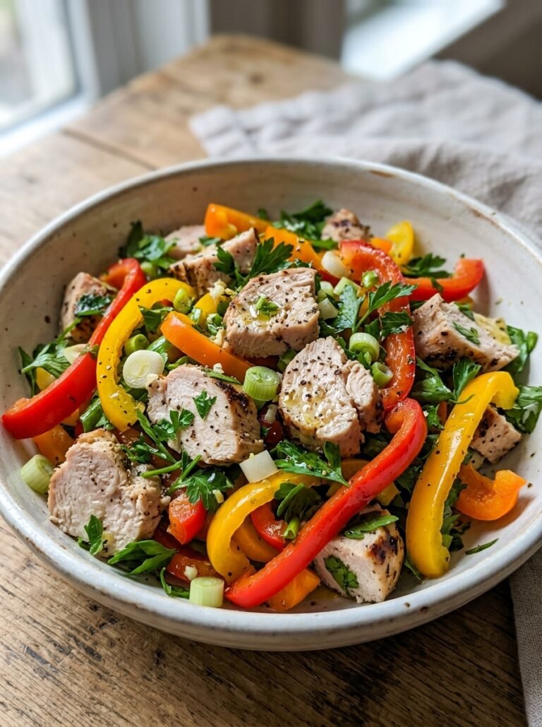 Keto turkey pepper salad 202604291542