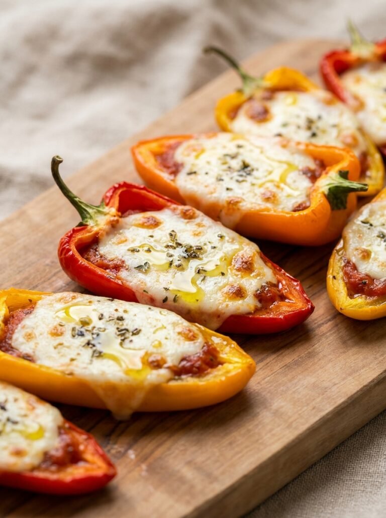 Low Carb Mini Pepper Pizzas 202605011808