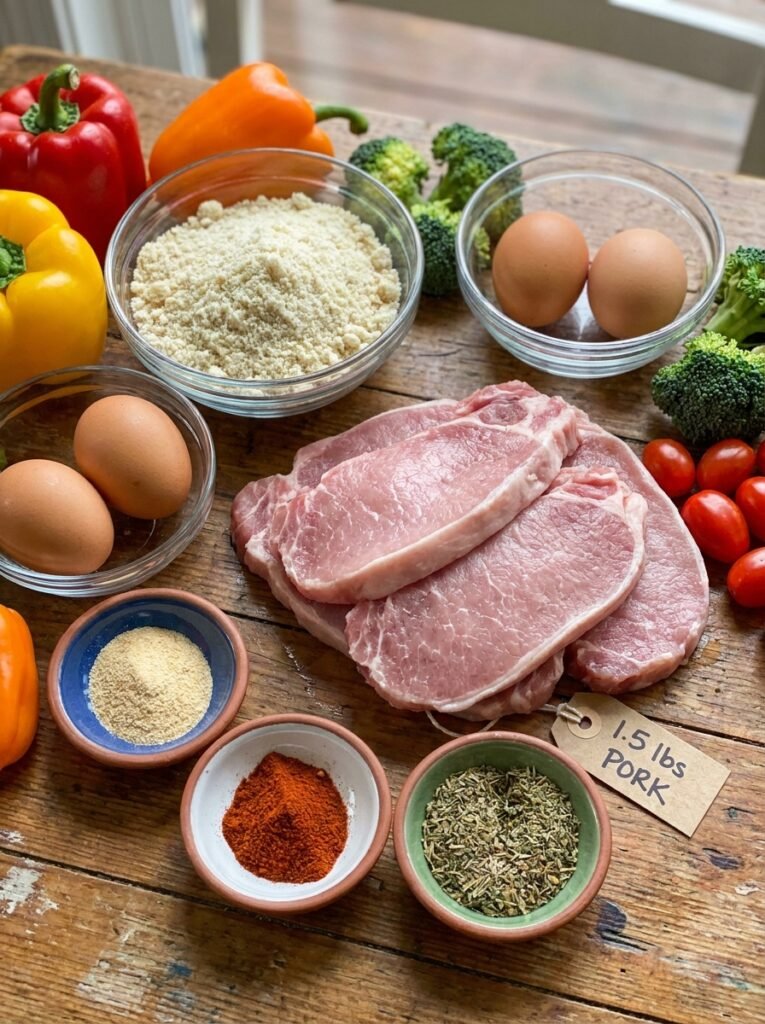 Pork schnitzel ingredients 202604172306