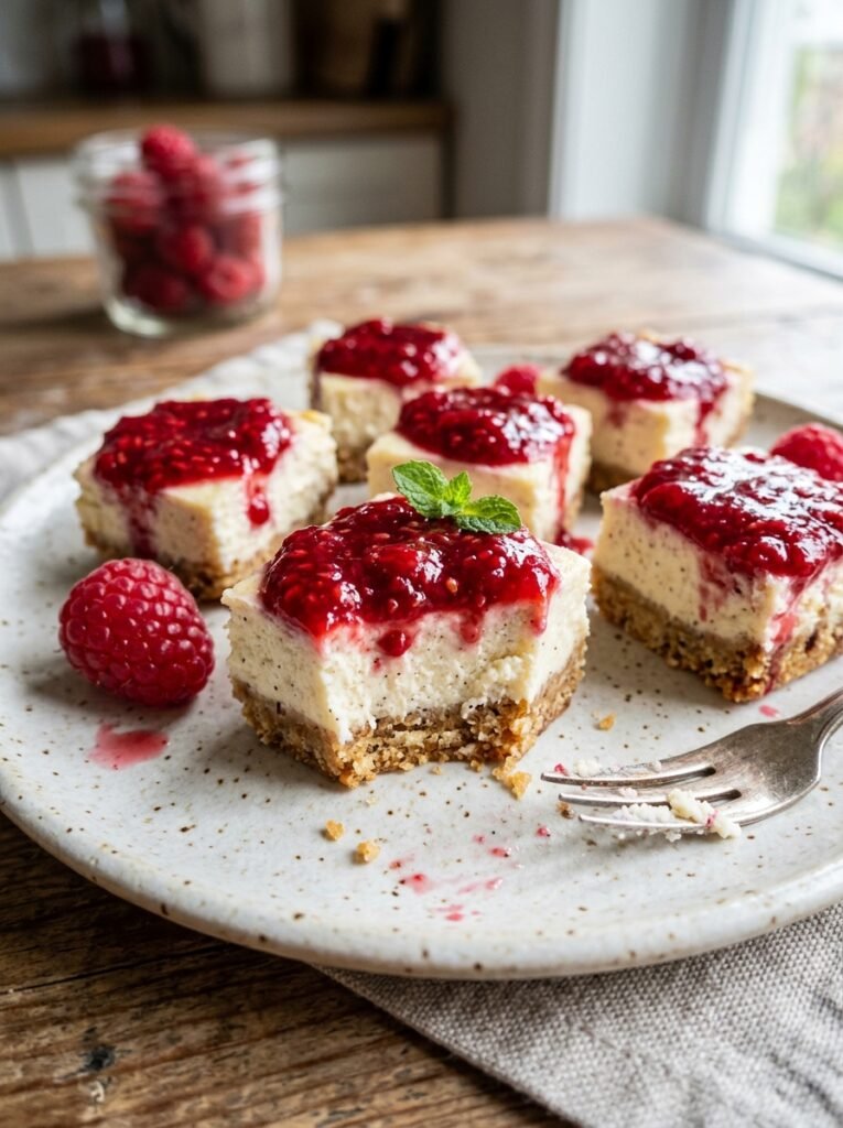 Home 5 Raspberry cheesecake bites 202604141957