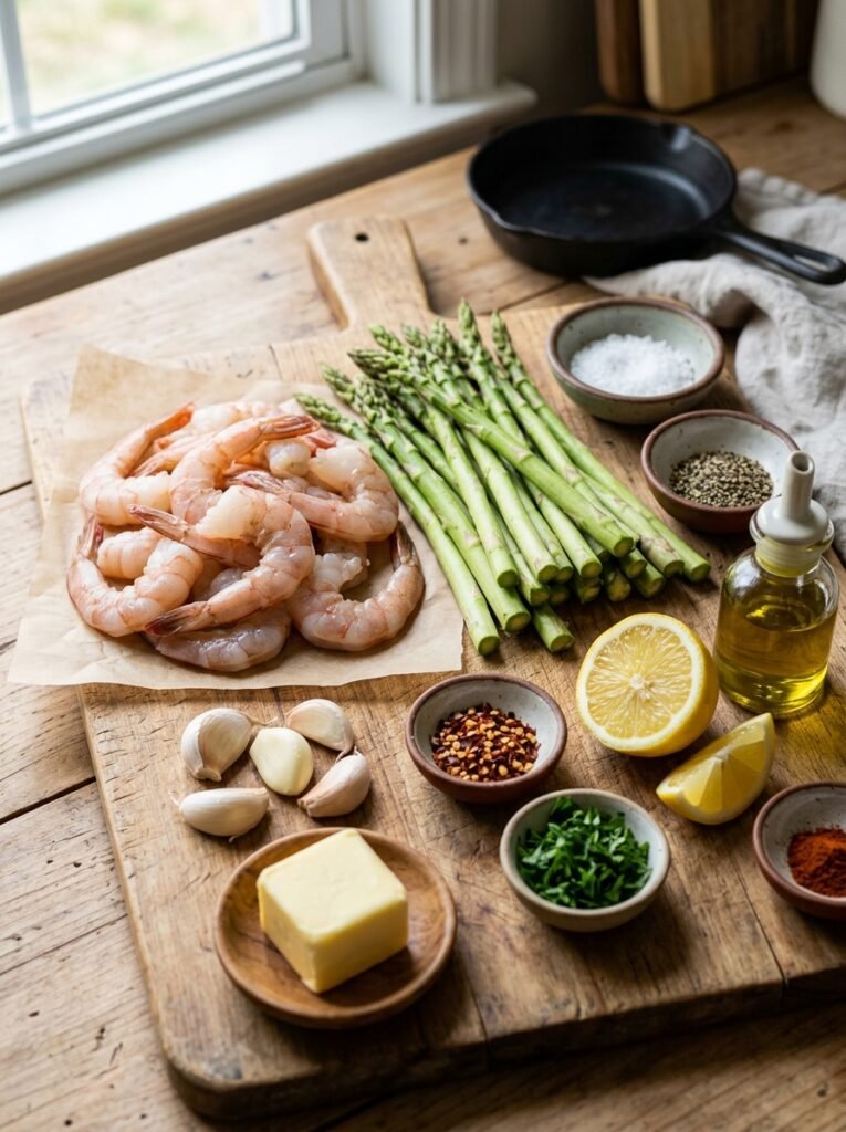 Shrimp asparagus skillet 202604221745 1