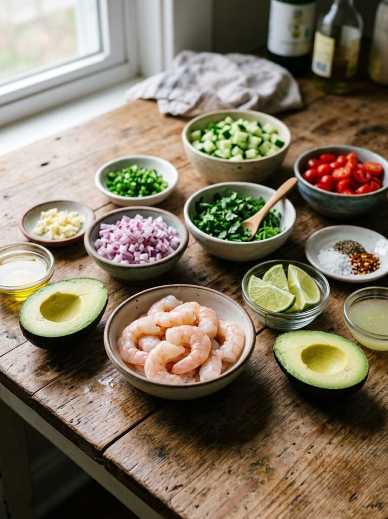 Shrimp avocado ceviche 202604161156