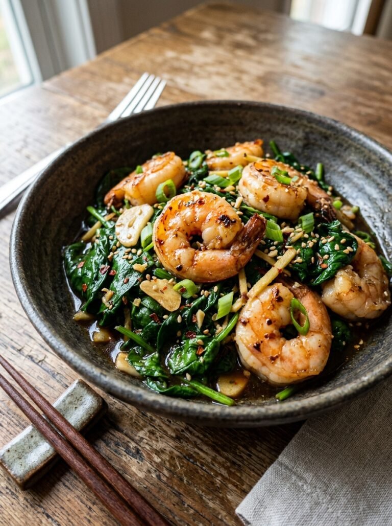 Low Carb Shrimp and Spinach Stir Fry 17 Shrimp spinach stir 202604261933