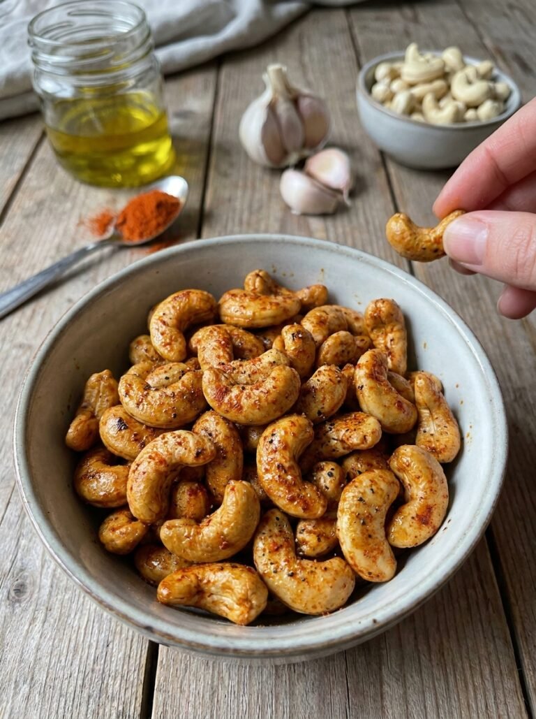 Spicy roasted cashews 202604242116
