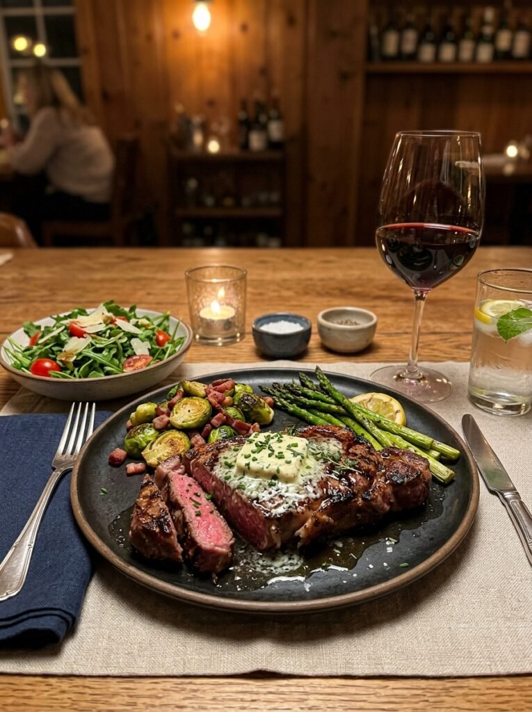 Low Carb Grilled Steak with Blue Cheese Butter 15 Steak with blue 202604281714