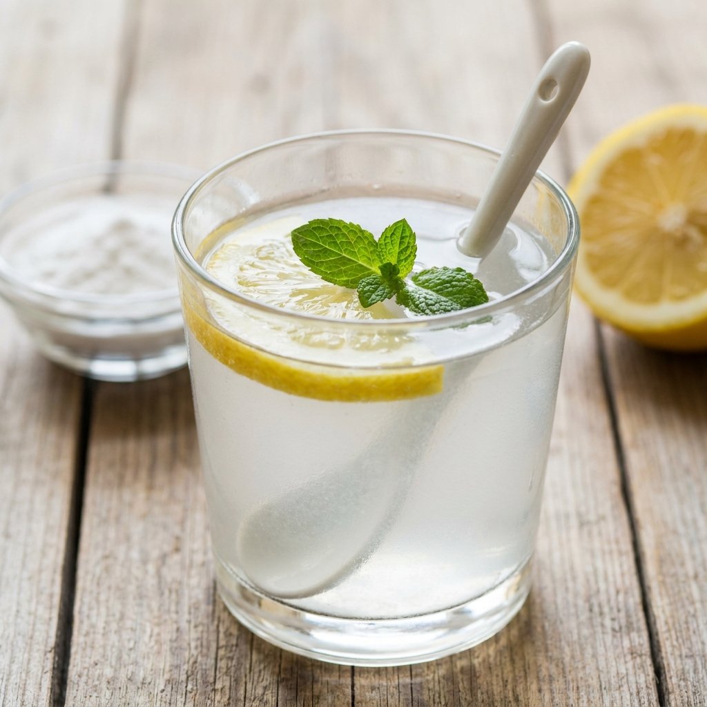 baking soda water shot Recipe