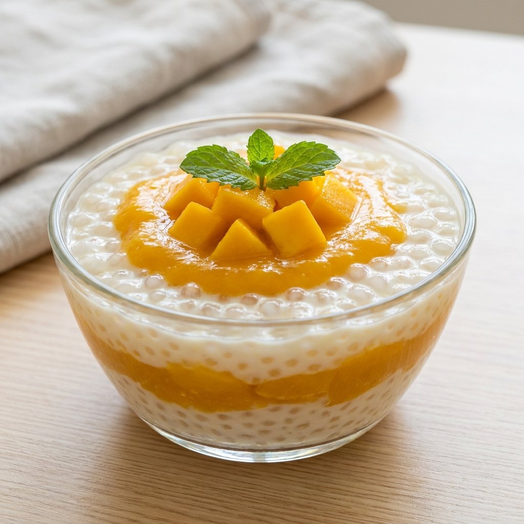 Mango Sago Pudding Recipe: Creamy Tropical Dessert 2026 12 mango sago pudding recipe