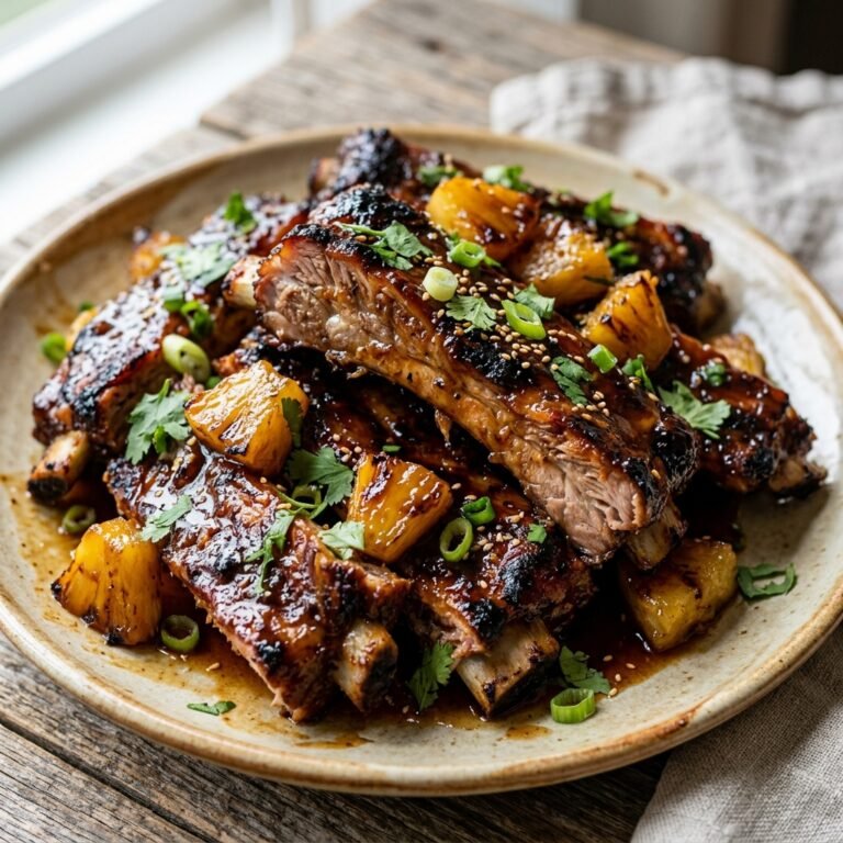 Sticky Pineapple Ribs Recipe: Sweet and Savory Glazed Ribs 2026 17 Sticky Pineapple Ribs Recipe