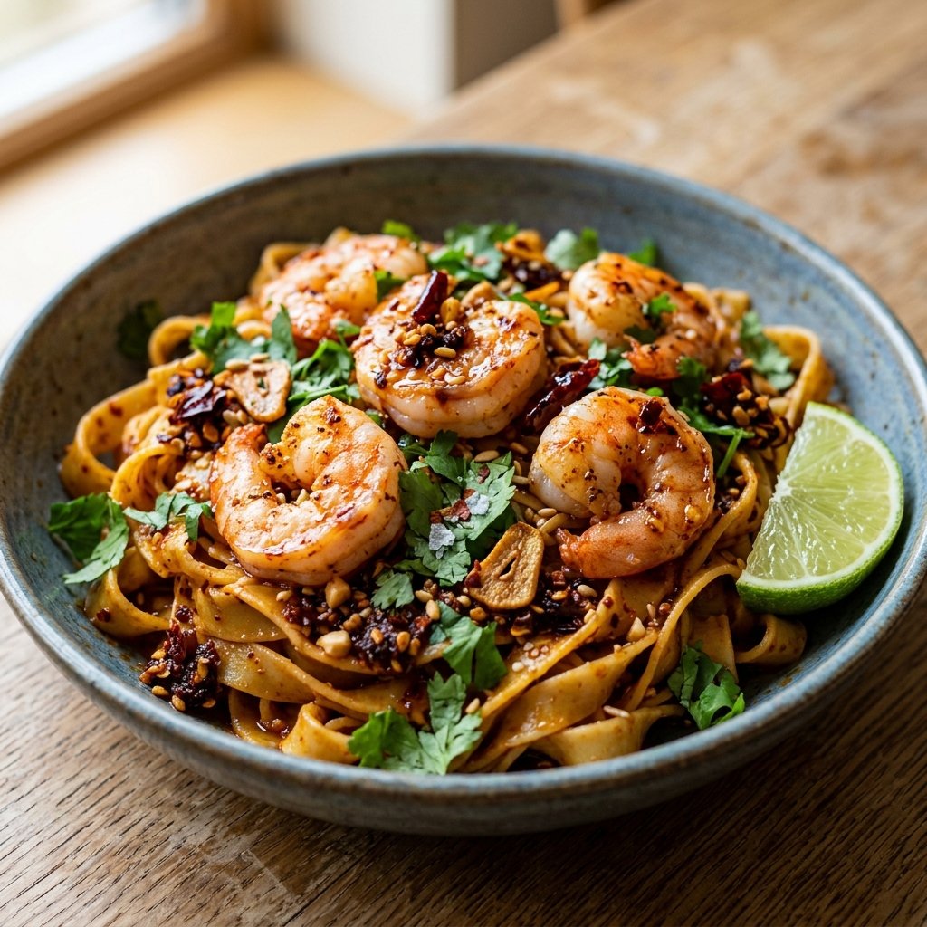 Salsa Macha Pasta With Shrimp Recipe 2026 12 Salsa Macha Pasta With Shrimp recipe