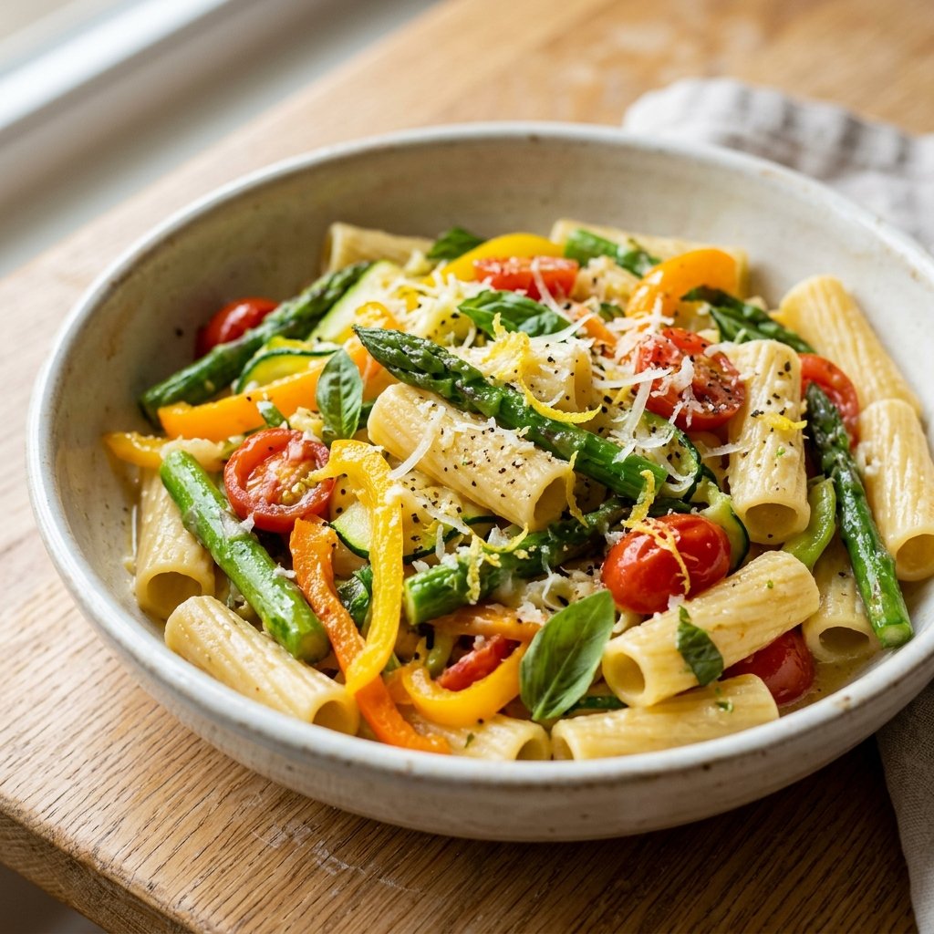 Lemon Lovers Pasta Primavera Recipe: Fresh Garden Vegetables with Bright Citrus Flavors 2026 12 Lemon Lovers Pasta Primavera Recipe