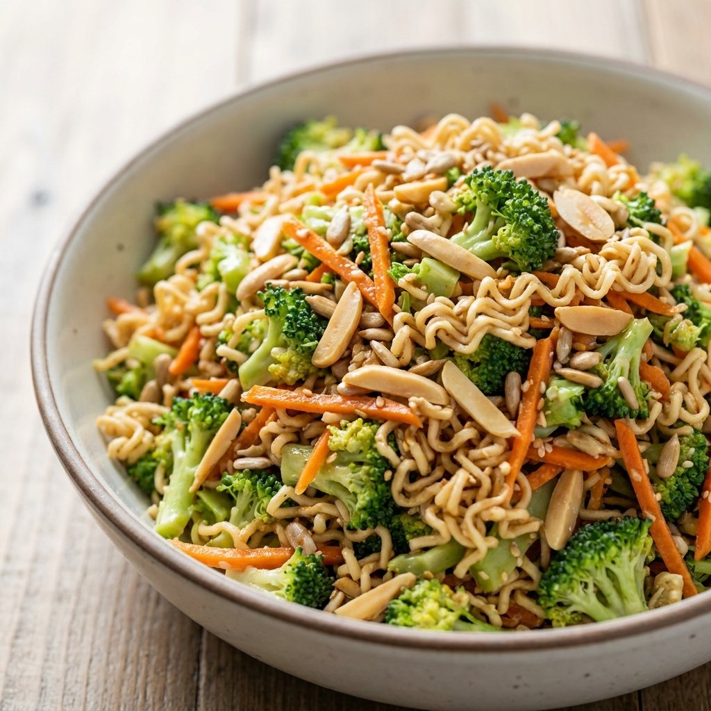 Crunchy Ramen Broccoli Slaw recipe