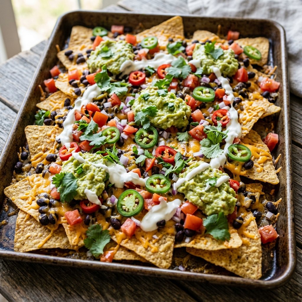 Viral Sheet Pan Nachos Recipe