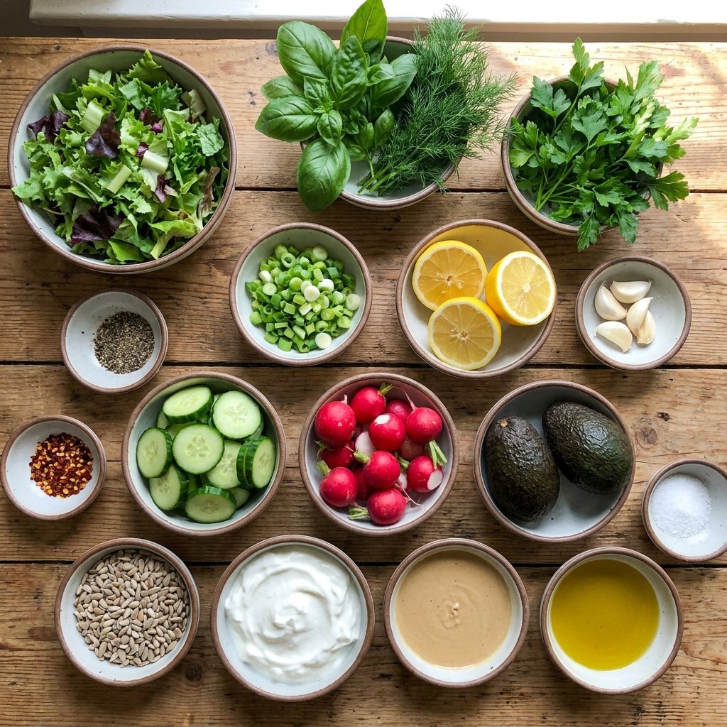 viral green goddess salad recipe