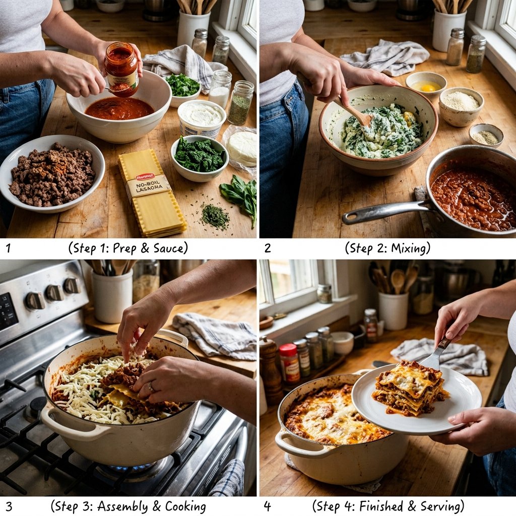 Viral Lazy Girl Lasagna Recipe