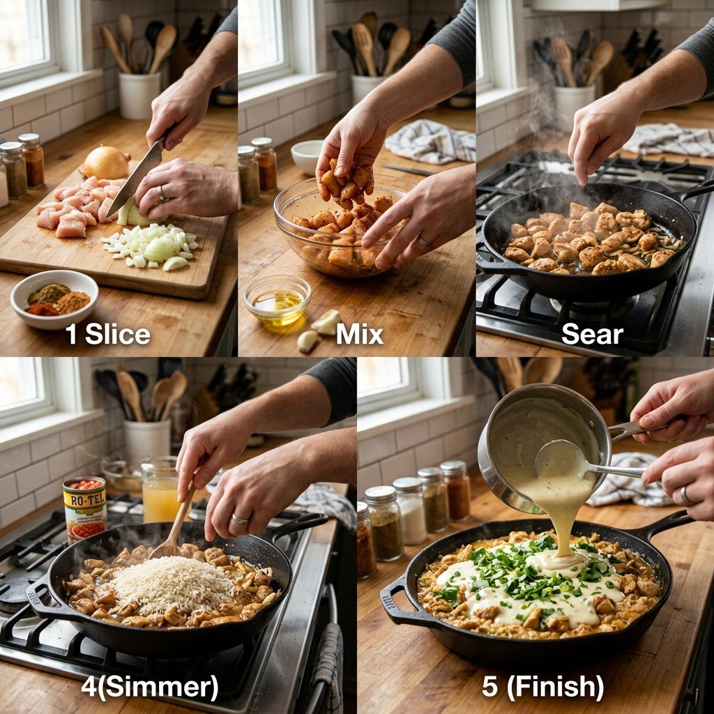 Viral Queso Swim Chicken And Rice Recipe 2026 14 Viral Queso Swim Chicken And Rice Recipe