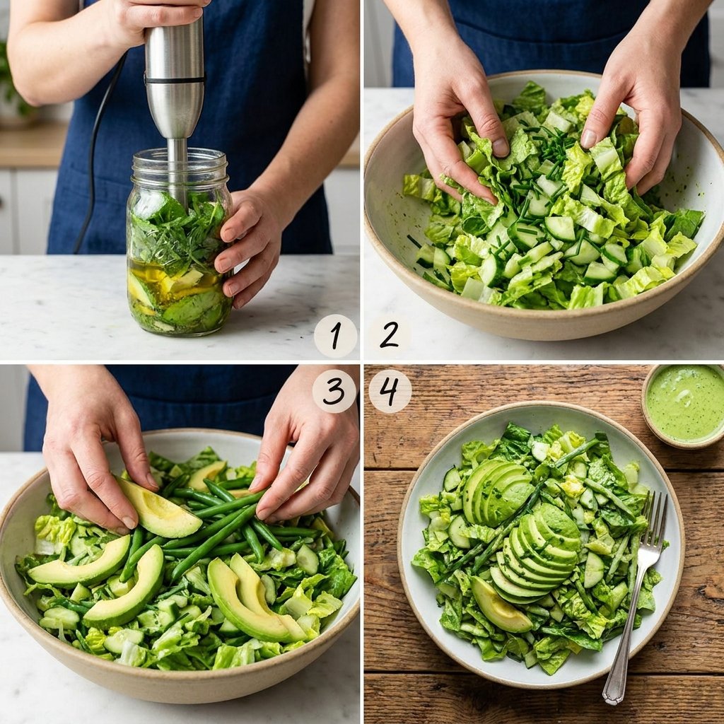 viral green goddess salad recipe