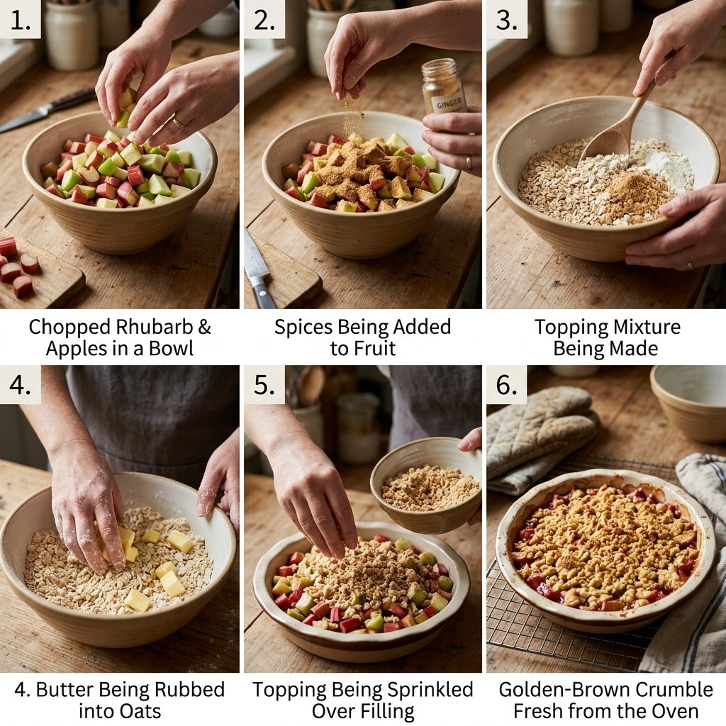 Rhubarb Apple and Ginger Crumble Recipe: Homemade Fruit Dessert Guide 2026 14 Rhubarb Apple And Ginger Crumble Recipe