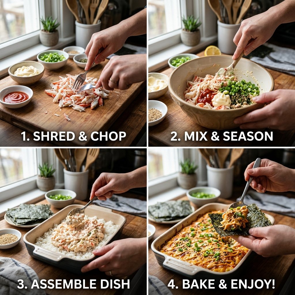 Viral Imitation Crab Recipe