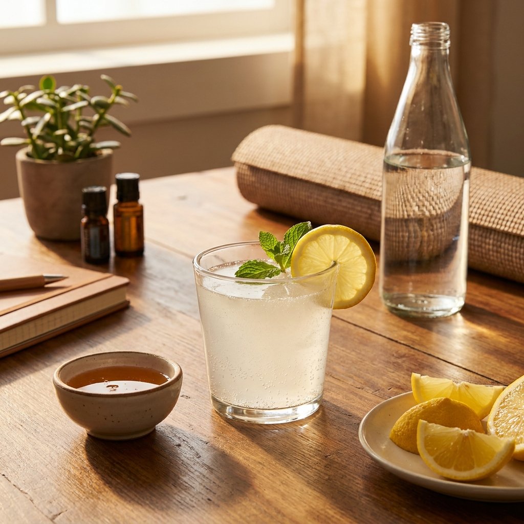 baking soda water shot Recipe