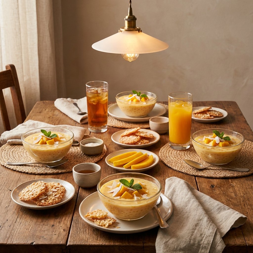 Mango Sago Pudding Recipe: Creamy Tropical Dessert 2026 15 mango sago pudding recipe