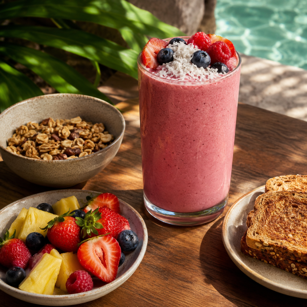 hailey bieber smoothie recipe