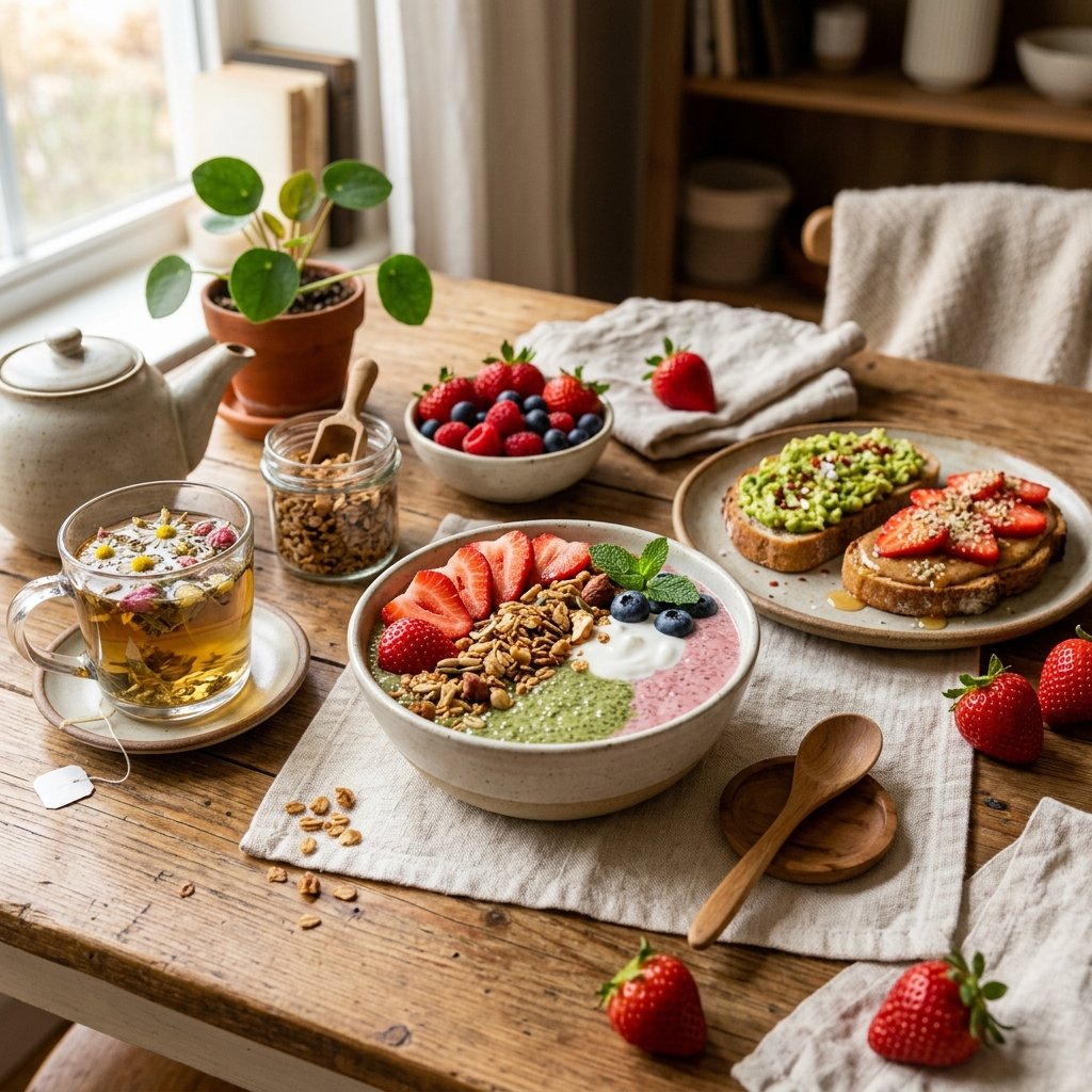 Strawberry Matcha Chia Pudding Recipe