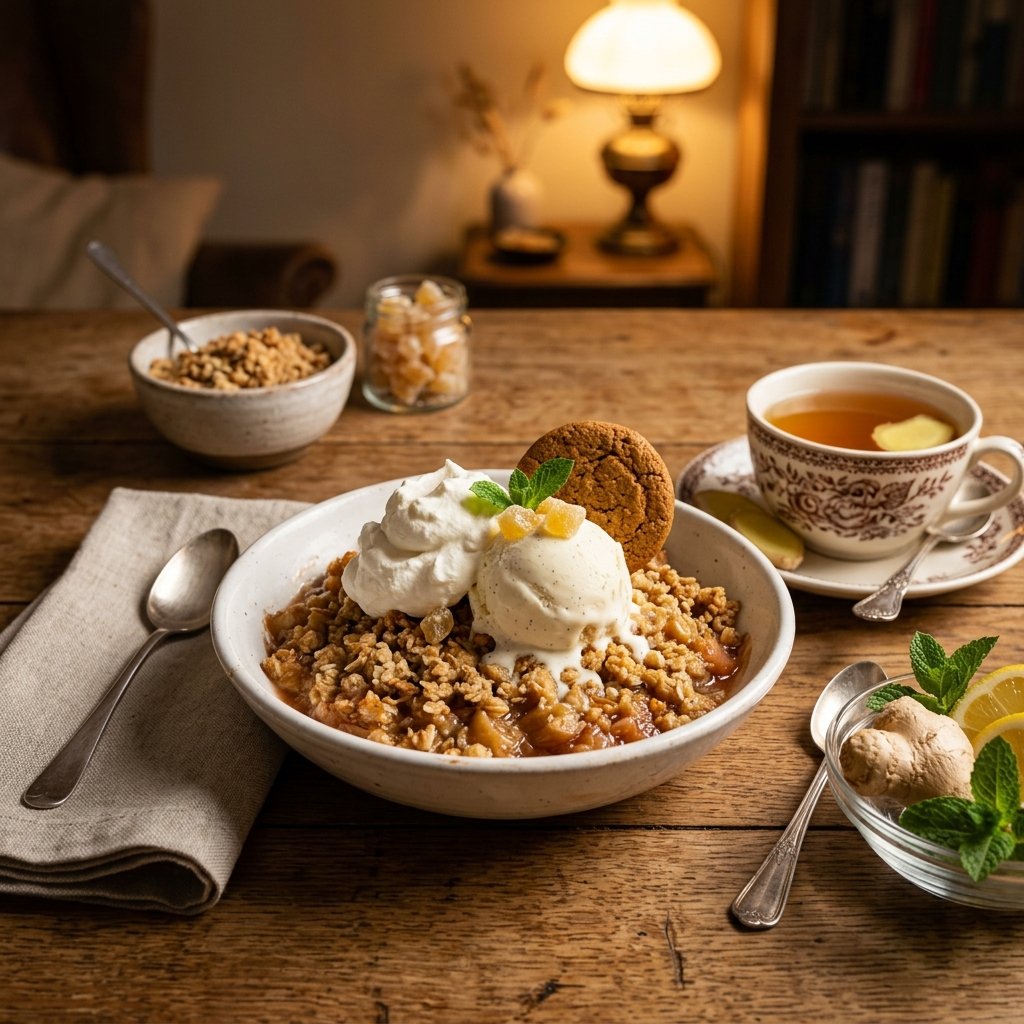 Rhubarb Apple and Ginger Crumble Recipe: Homemade Fruit Dessert Guide 2026 15 Rhubarb Apple And Ginger Crumble Recipe
