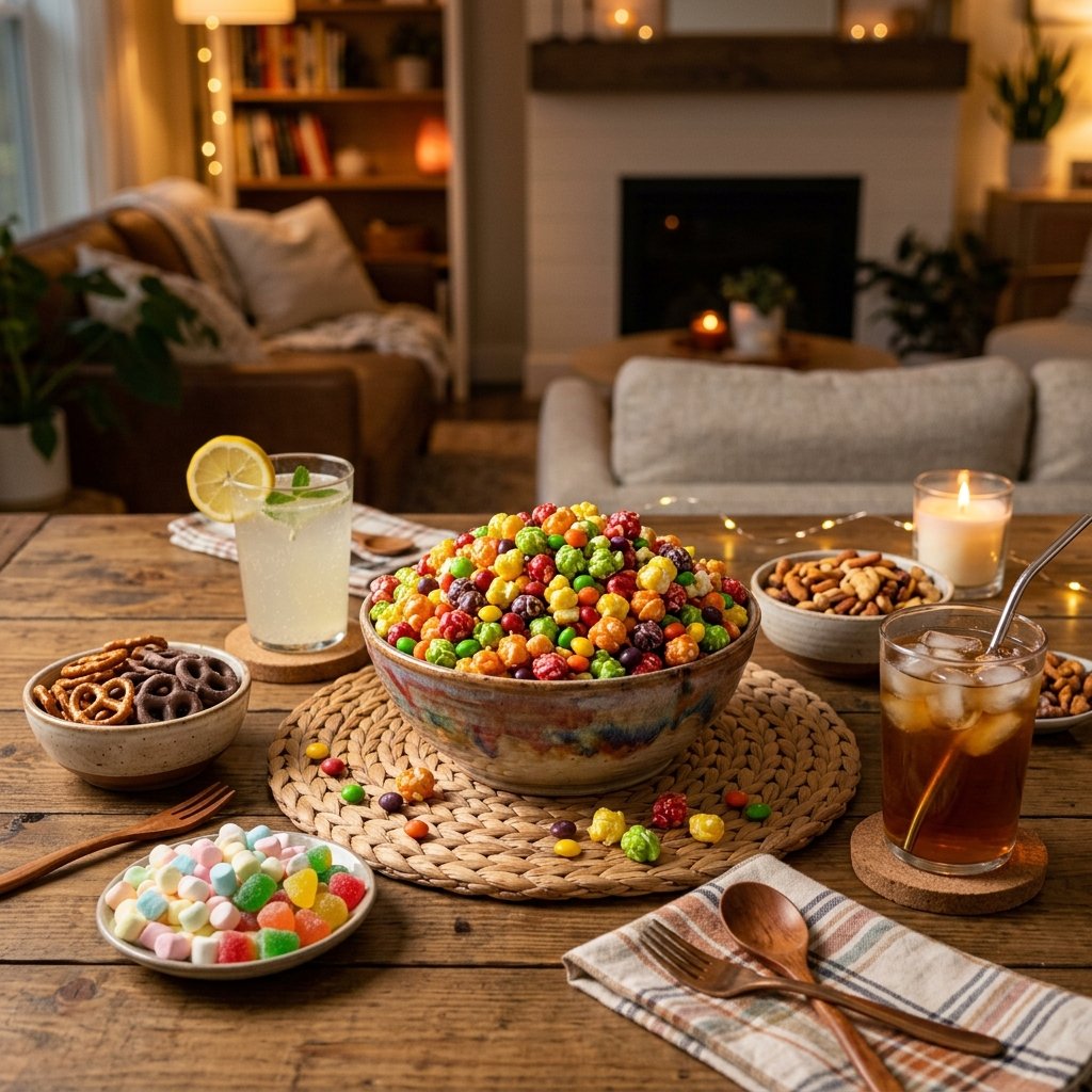 Viral Skittles Popcorn Recipe: A Sweet Colorful Treat 2026 15 Viral Skittles Popcorn Recipe