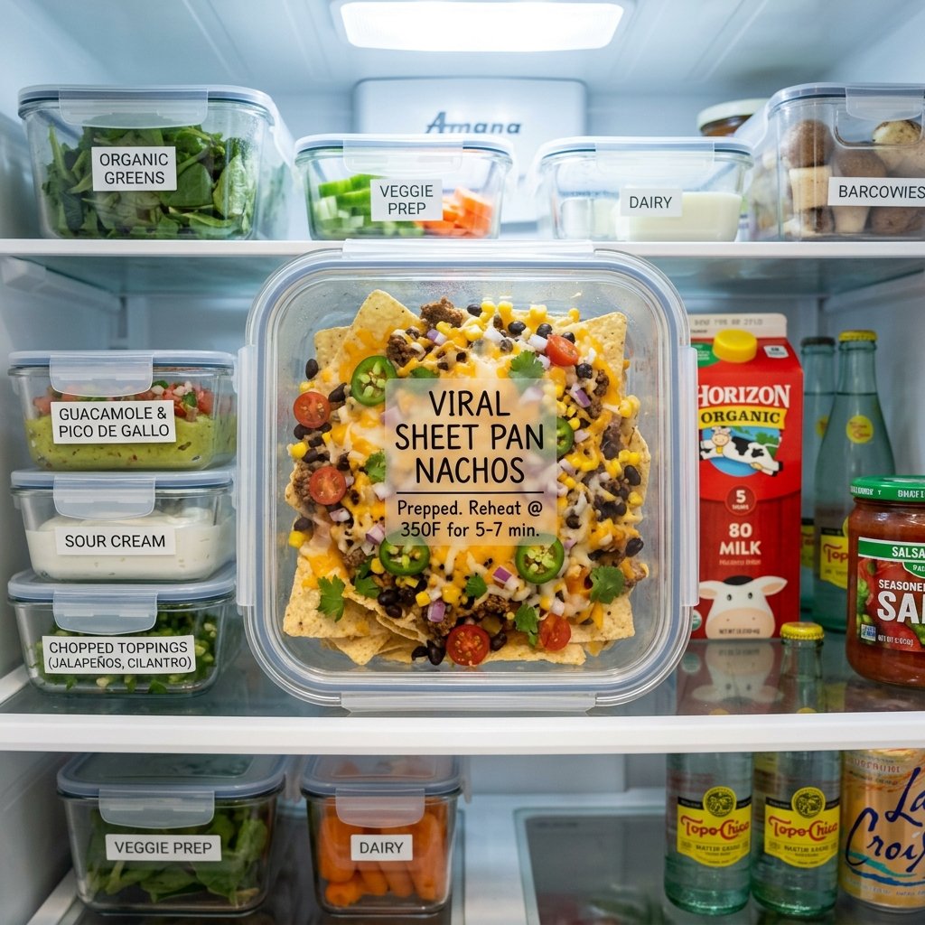 Viral Sheet Pan Nachos Recipe