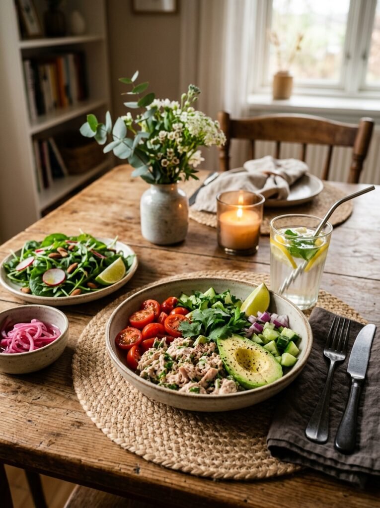 A full serving setup of 202605061954