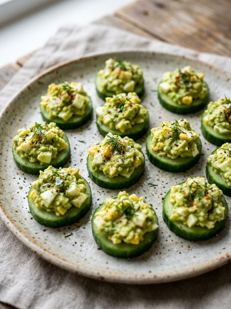 low carb avocado egg cucumber bites: A Quick Keto Snack 17 Avocado egg cucumber bites 202606081516