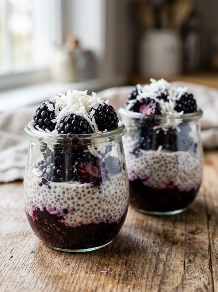 Blackberry coconut chia cups 202606101623