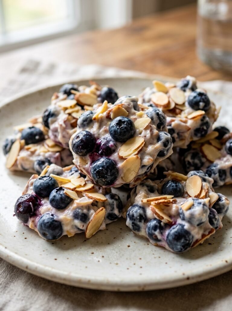 Low Carb Blueberry Almond Yogurt Clusters: The Ultimate Healthy Snack Recipe 17 Blueberry almond yogurt clusters 202606031553