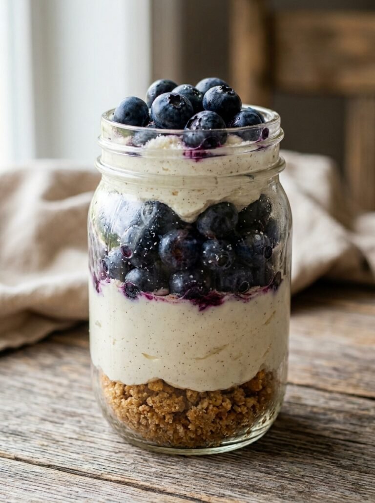 low carb blueberry cream pie jars 17 Blueberry cream pie jars 202606091418